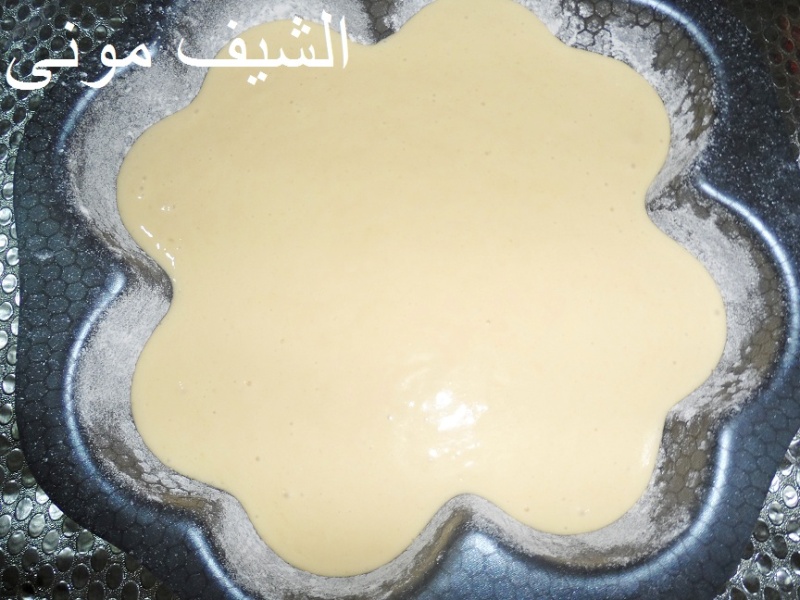 كيكة القشطه من مطبخ الشيف موني بالصور 512