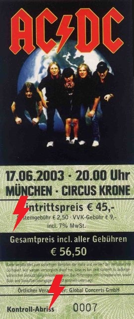 2003 / 06 / 17 - GER, Munich, Circus Krone 17_06_11