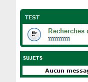 Ligne sujet à supprimer dans sous-forum Sujet10