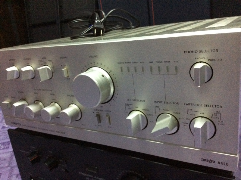 (Sold)ONKYO integrated stereo amplifier integra A-810 Image65