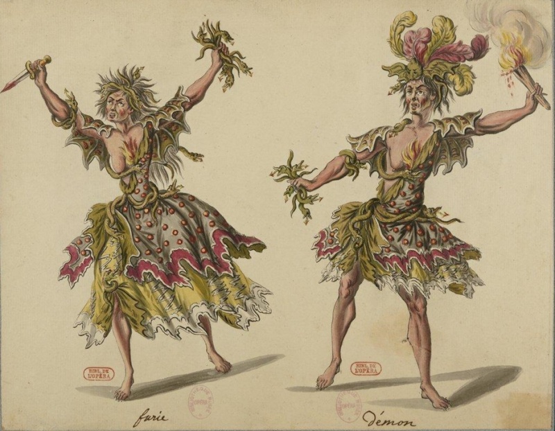 Costumes de ballet au XVIIIe siècle Boquet10