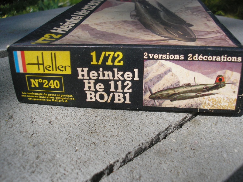 HEINKELL He-112-B0/B1 1/72ème Réf 240 Heller52