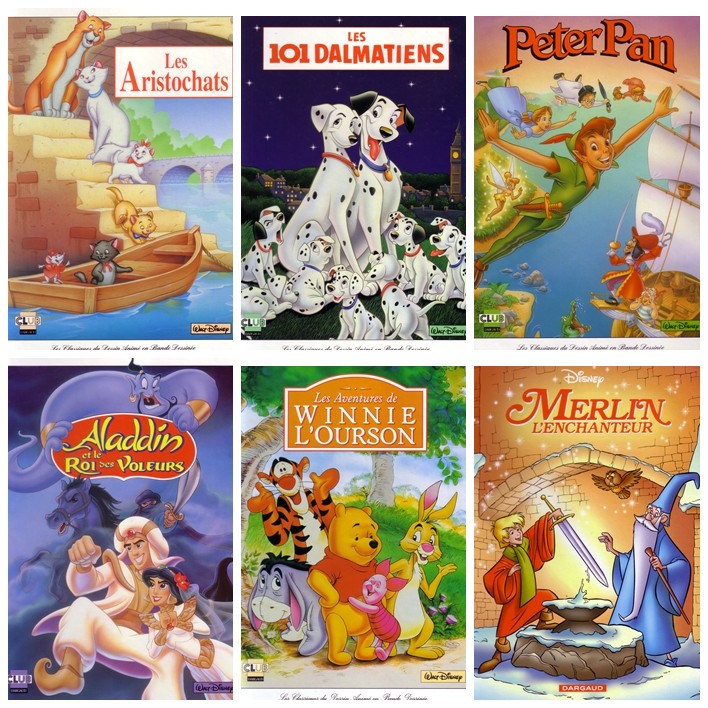 Les bandes dessinées Disney (éditions Dargaud) Dargau10