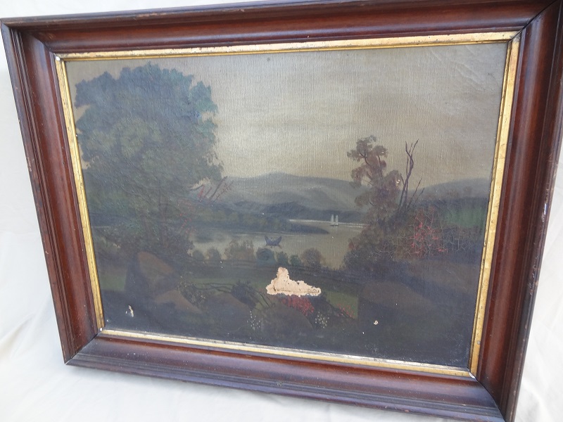 Hudson River paintings late 1800s early 1900s? Hr310