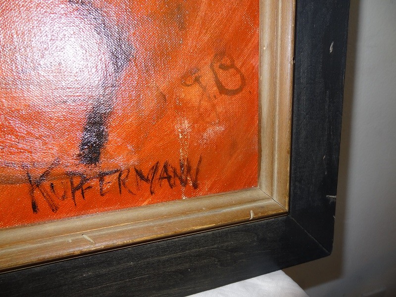 Artist Jacques Kupfermann or another artist with similar last name?  Kupfer19