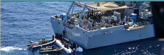 Sbarcati altri 3.700 immigrati: riprende l'invasione via mare Immagi22