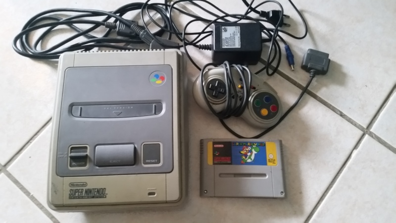 [ESTIM] Snes + SMW et Lot Consoles HS 20160411