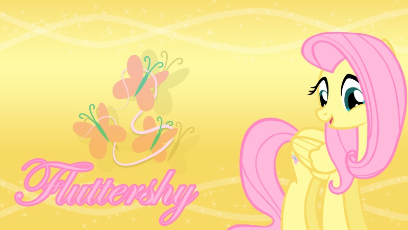 Fluttershy Wallpappers 2010