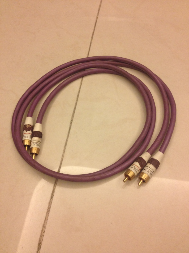 Interconnect Cables RCA (used), 4-Sets (SOLD) Cable_11