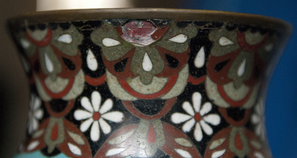 vase japonais en émail cloisonné Meiji, fin XIXe Wac_1159