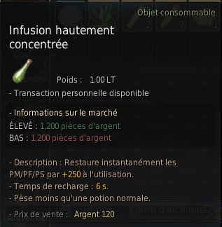 [Black Desert Online] Recettes :) Infusi12