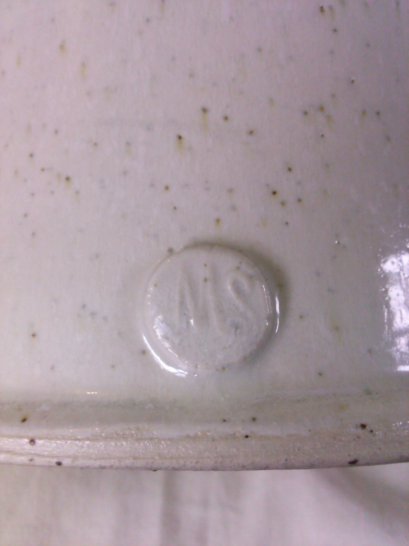 Vase, MS mark - Mairead Stafford, Ballyelland Pottery, Ireland Img_2021
