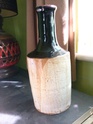 Salt Glazed Stoneware, Studio Pottery Bottle - Unknown S Mark Img_2012