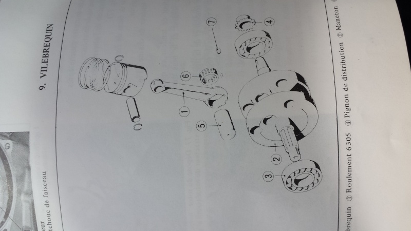 cylindre 125 cb s3 sur bas moteur de 125 cbs 14611410