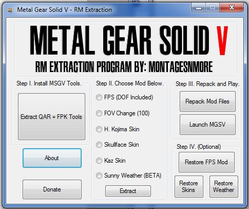 Metal Gear Solid V - RM-Extraction 7-2-1410