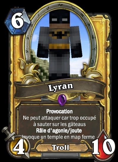 Vos cartes HearthStone Lyran10