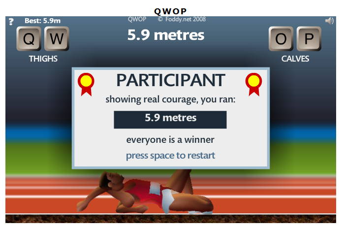 QWOP - physics based running game Screen32