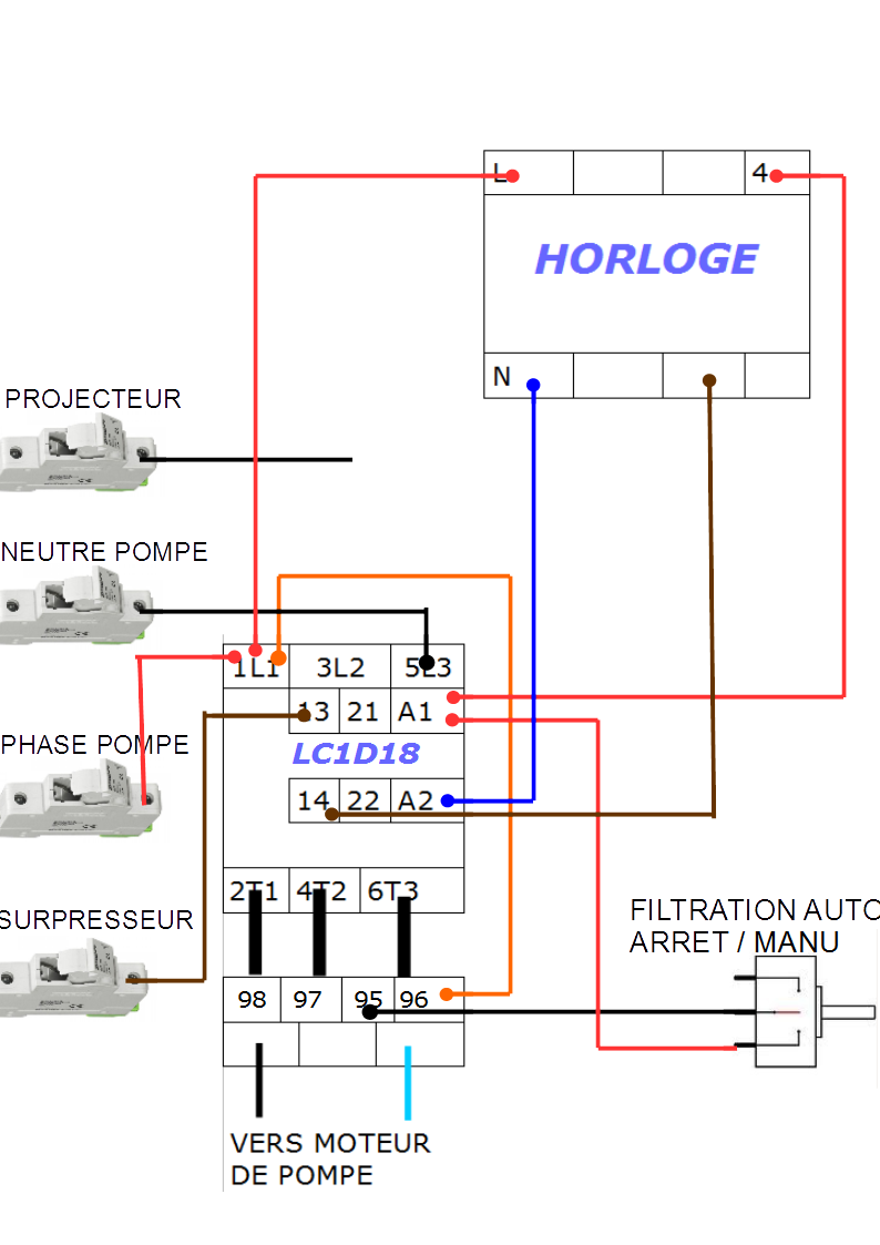 Branchement disjoncteur magnéto-thermique Scema_11