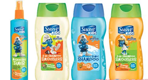 [suave kids] gel douche et shampoings schtroumpfs Shampo15