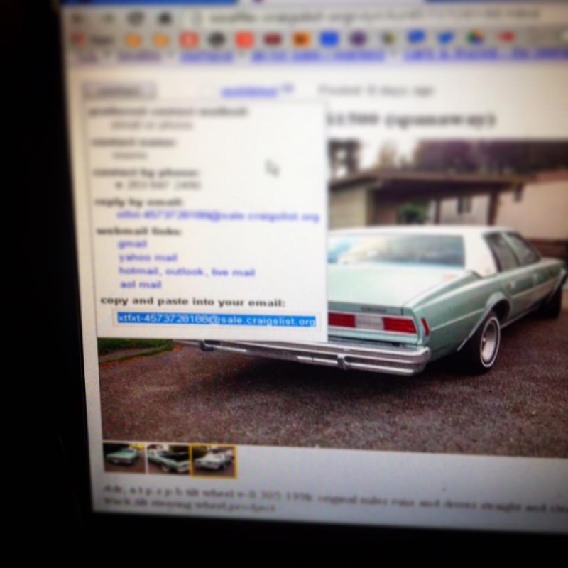 1978 Impala Sedan, 2-owner, -Only one I've ever seen like it- Dealer Car? 111