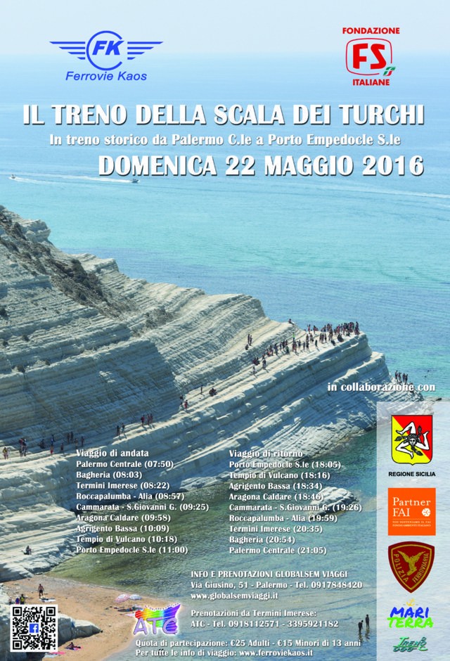 22 maggio 2016 - Treno Storico della Scala dei Turchi: da Palermo a Porto Empedocle Locand10