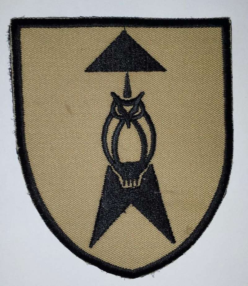 German KSK ISAF Patch Isaf_p10