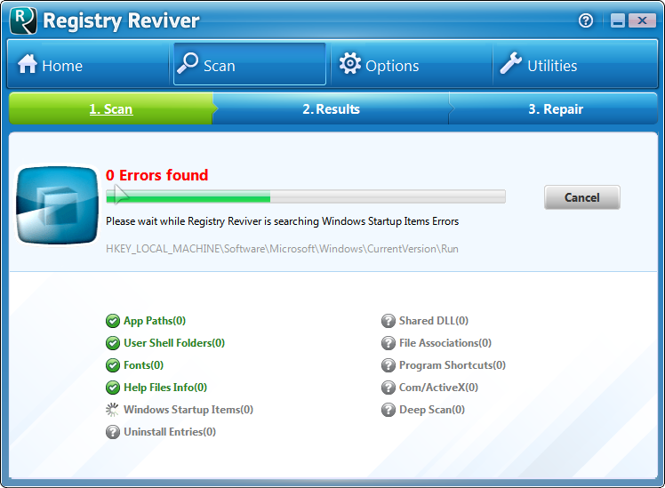 برنامج Registry Reviver لاصلاح وتنظيف الريجستري 111