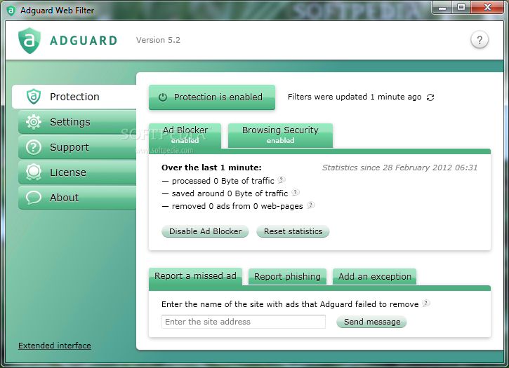 تحميل برنامج Adguard Web Filter 5 لحجب الاعلانات والنوافذ المنبثقة Adguar10