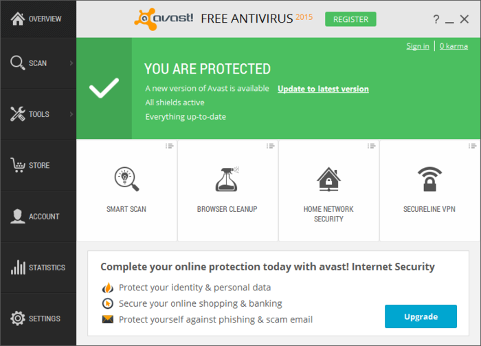 افضل برامج الحماية من الفيروسات للكمبيوتر Avast-10