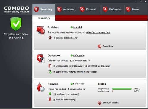 تحميل برنامج Comodo Firewall لحماية جهازك من الاختراق Comodo12