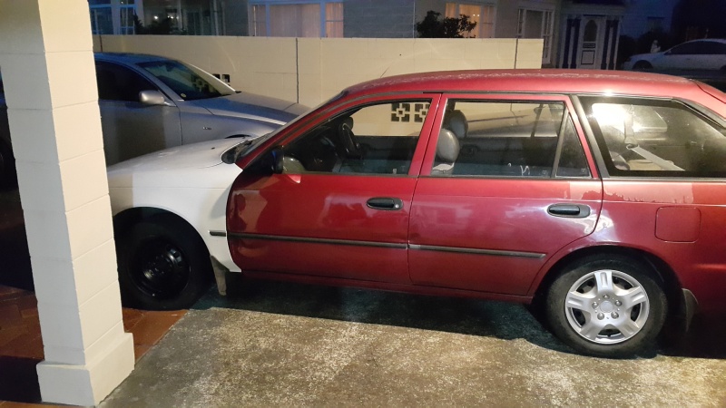 1994 AE101 Maroon/ Black wagon 15roll10