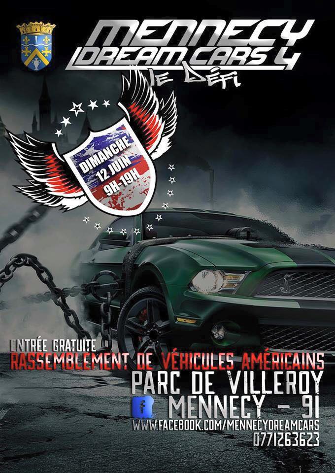 Mennecy Dream Cars (91), 12 juin 2016 Affich22