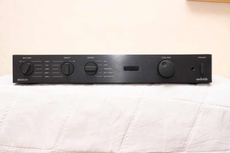 Audiolab 8000S Black Legendary Integrated Amplifier - SOLD Img_4210