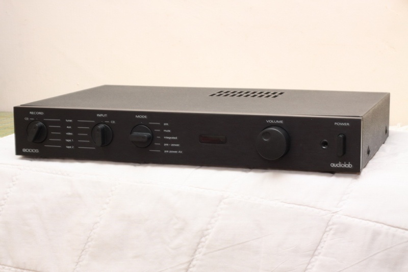 Audiolab 8000S Black Legendary Integrated Amplifier - SOLD Img_4211