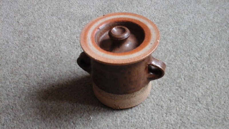 Pot with Lid, JM mark  20160616