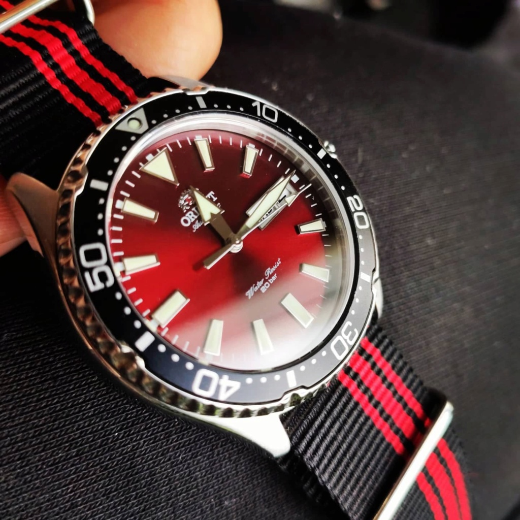 orient - Présentation de l'Orient Kamasu red (RA-AA0003R19B) 87150911