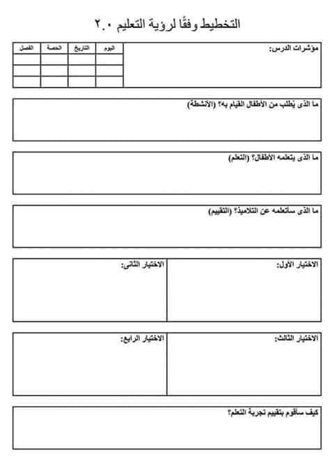 وزارة التعليم تعلن طريقة التحضير للصف الأول الإبتدائى للنظام التعليمى الجديد 2.0 وتلغى ماقبلها و التعميم لكل المدارس 44029810