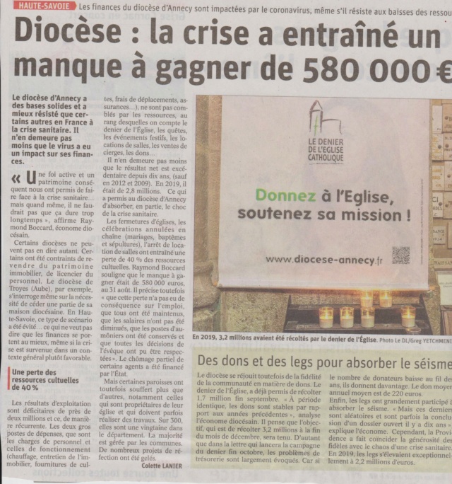 L'Eglise Catholique n'est pas pauvre : Le denier de l'Eglise ! - Page 4 Dioczo10