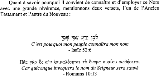 pourquoi le tétragramme a disparue dans le NT? - Page 5 Invoqu10