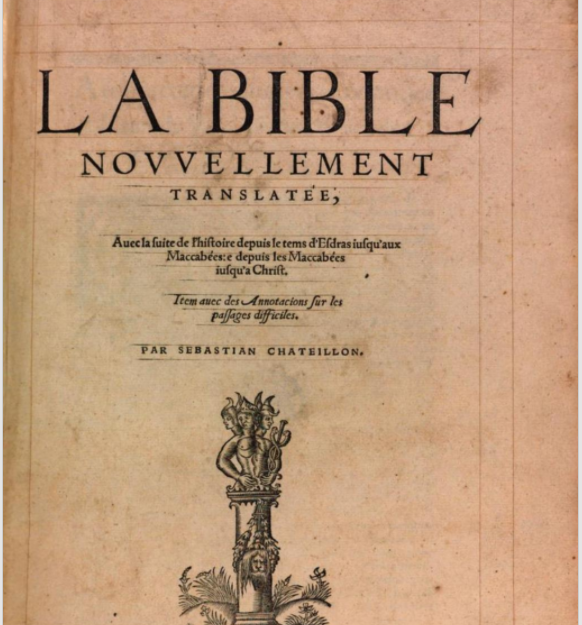 la bible de Sébastien Castellion - Page 3 Opera_66