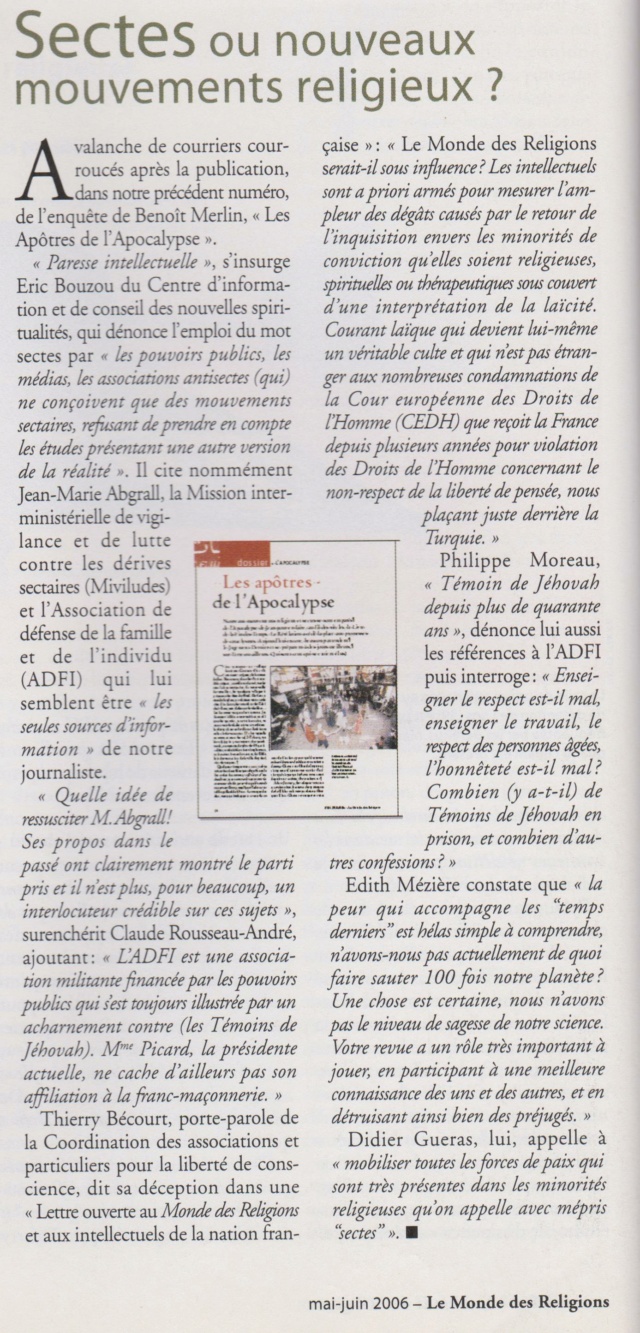 L'ADFI n'est plus crédible (Article du Journal "La voix du Nord" de Lille du samedi 30 Juillet 2011) - Page 2 Sectes10