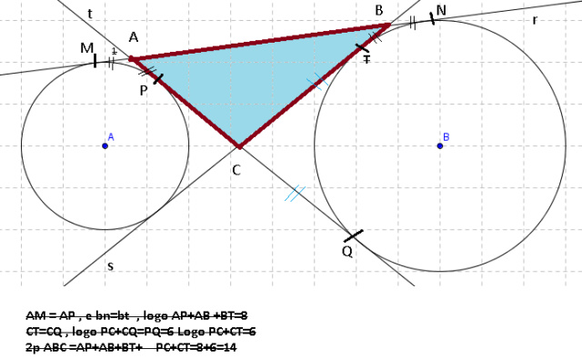 Circunferência e retas tangentes Rai01611
