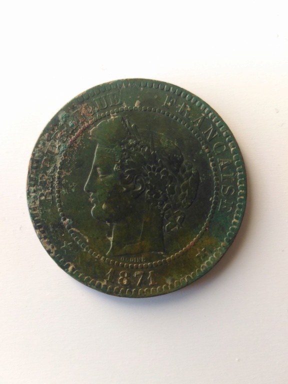 10 centimes Cérès 1871 P_202091