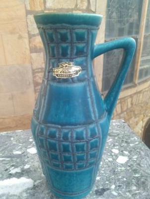 Vase avec anse made in West Germany Bay Keramik - Forme 271 Hauteur 25cm Capt2097