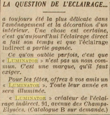 Luminator Français 3 feux 1920-1930 Capt2559