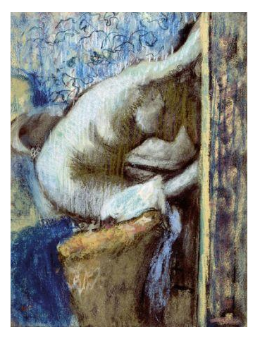 Degas or not Degas ? Femme au bain, traces de signature Capt3180