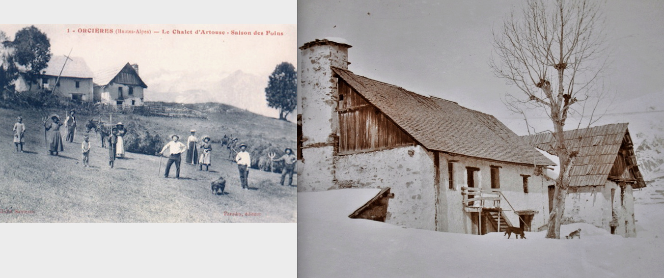 Série de photos  Htes Alpes. 1900 Orcières. - Page 2 Captu290