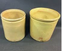 Anciens pots de gelée (dont groseilles) fin XIXème début XXème  Captu707