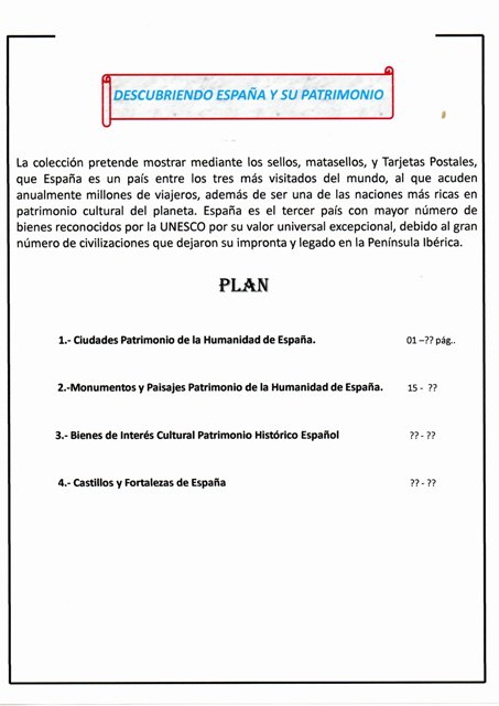 Tema PATRIMONIO DE LA HUMANIDAD - ESPAÑA   20210730