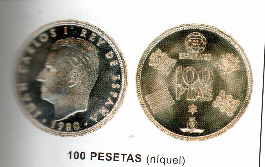 100 pesetas de Juan Carlos. 20240214